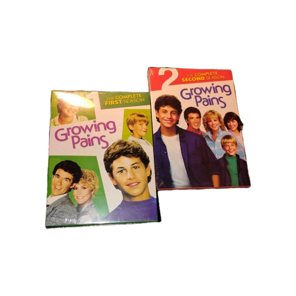 Growing Pains Seasons 1 & 2 DVD Sets - Brand New Sealed Kirk Cameron 44 Episodes